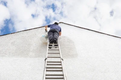 Peinture extérieure à Pimbo — façades et ravalement